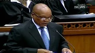 President Jacob Zuma responds to debates around the SONA.