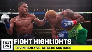 HIGHLIGHTS | Devin Haney vs. Alfredo Santiago