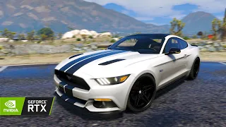 GTA 5 - Ford Mustang GT 2015 With Real Sound |Drive|Gameplay|Mod|SHIFT GAMING