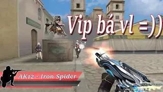 [ Bình luận CF ] AK-12 VIP Iron Spider , nhân vật Athena - Quang Brave