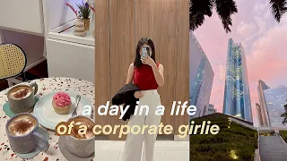 day in a life vlog 👜✨| realistic corporate life, working 9-5 office job, 5-9 after work | weyatoons