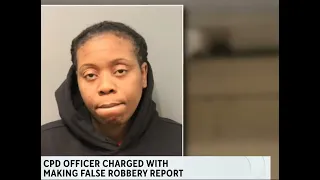 Chicago PD Charged With Falsely Claiming She Was Robbed Of 5000$.