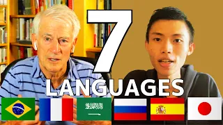 Interview with Steve Kaufmann in 7 Languages | @Thelinguist
