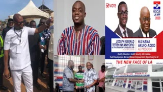 Prez Akuffo Addo's Driver causes confusion in  NDC as He Wins La Dadekotopon.....Ayɛhu