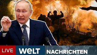 UKRAINE-KRIEG: Offensive rollt - Putin versucht Heft des Handels zurückzuerlangen | WELT Newsstream