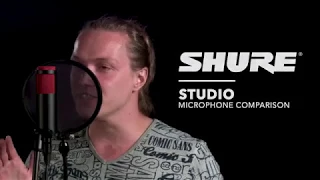 Shure Studio Mic Comparison, Male Vocals | Gear4music demo