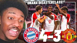 BAYERN DROPPED UNITED OFF!😂| Bayern 4-3 Man United Reaction