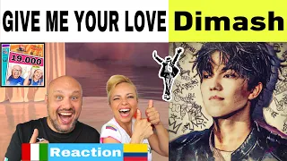 Dimash - Give Me Your Love 2021 - Reaction and Analysis  🇮🇹Italian And Colombian🇨🇴 React "subtitles"