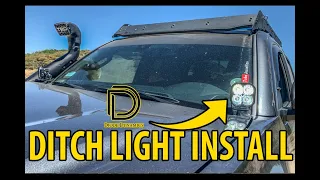 DIODE DYNAMICS DITCH LIGHT KIT INSTALL FOR A 2016+ TOYOTA TACOMA HOW TO INSTALL IN-DEPTH + WIRING!!