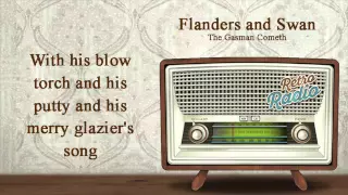 The gasman cometh sung by Fanders and Swann