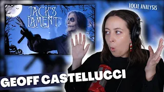 GEOFF CASTELLUCCI - Jack's Lament | Vocal Coach Reaction (& Analysis) | Jennifer Glatzhofer