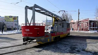 Грузовой трамвай ГТ-4-1205