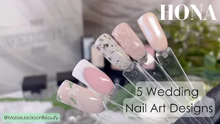 Five Wedding Nail Art Designs for Wedding Season with The Wedding Edit - HONA, Home of Nail Art