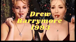 Transforming into Drew Barrymore 1993 - 90’s Makeup