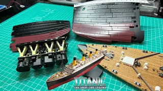 Agora Models Build the RMS Titanic - Pack 2 - Stages 5-8