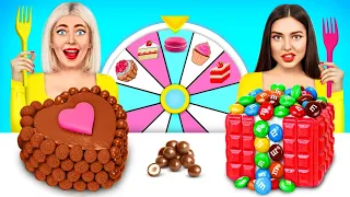 Rich vs Poor Cake Decorating Challenge | Expensive vs Cheap Chocolate by RATATA POWER