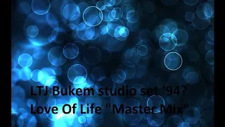 LTJ Bukem studio set '95 - Love Of Life "Master Mix" soulful dnb Cut 4 YT