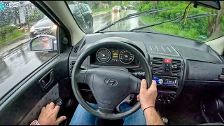 2004 Hyundai Getz [1.1 MPI 66HP] |0-100| POV Test Drive #1693 Joe Black