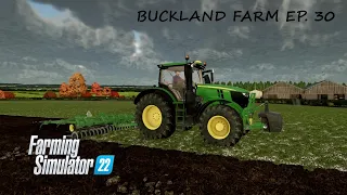 Plowing Up Grass Field. Stone Picking. | Buckland Farm Ep. 30 | #FarmingSimulator22