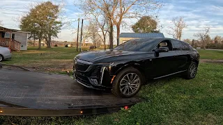 Another EV Down! Towing a 2024 Cadillac Lyriq!