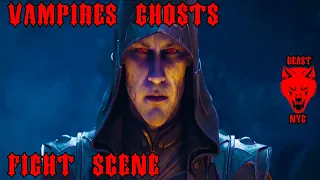 The Elder Scrolls Online (5/14) Vampires Ghosts fight scene - Skyrim Game - Cinematic Video HD