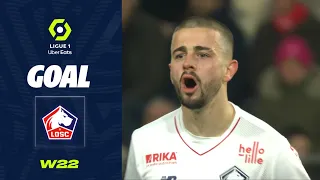 Goal Edon ZHEGROVA (59' - LOSC) STADE RENNAIS FC - LOSC LILLE (1-3) 22/23