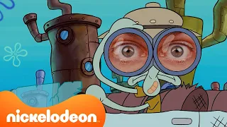 Boating Blunders and Lessons at Sea with Mrs. Puff! 🌊 | SpongeBob | Nickelodeon UK