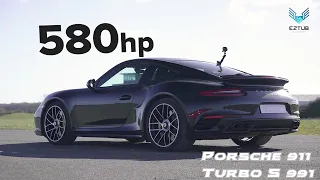 Porsche 911 Turbo S 992 vs 991  DRAG RACE