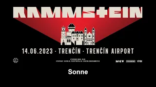 RAMMSTEIN - Sonne /live/, European Stadium Tour 2023, Trenčín Aiport, Slovakia, 14.6.2023