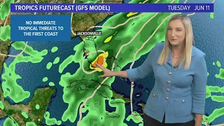 Weather Update: A look at possible tropical mischief and our warming temperatures (12pm 6/4/24)