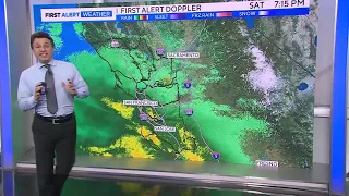First Alert Weather: Expanded analysis of Sunday's atmospheric river storm