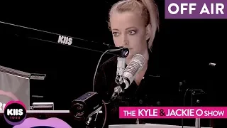 Jackie Caught Taking Off Her Undies In The Studio! KIIS1065, Kyle & Jackie O