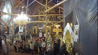 Свята Літургія (10:00) у храмі св. влкмч. Юрія Переможця 2 січня 2022 р. Б.