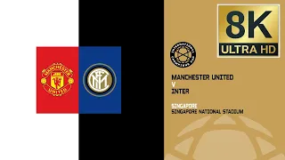 8K Football Man Utd Vs. Inter Milan