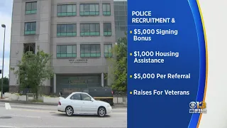 Baltimore Police Department announces attention, recruitment bonuses