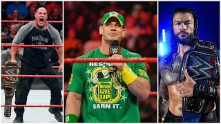 WWE SummerSlam 2021 - Goldberg Wins WWE Championship & John Cena Wins Universal Championship 2021