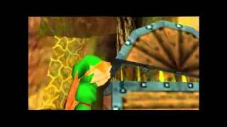 Let's Play The Legend Of Zelda: Ocarina Of Time [Blind] - Part 3: Schleudern im Deku-Baum