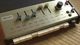 KORG MINI POPS 7 (UNIVOX SR-95) Combo Rhythm Part1