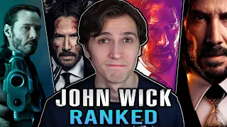 All 4 John Wick Movies Ranked! (WORST to BEST)