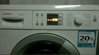 Reset lavadora Bosch | Bosch washing machine reset