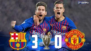 FC Barcelona 3 x 0 Manchester United ● 2019 Champions League Extended Highlights & Goals ● HD