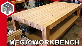 Mega Workbench - How to Make a Woodworking Bench