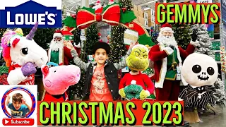 LOWES CHRISTMAS 2023 FULL CHRISTMAS WALKTHROUGH‼️