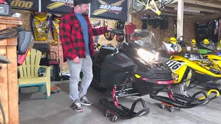 Ski-doo Expedition Xtreme 900 ace Turbo R with Straightline performance trail exhaust