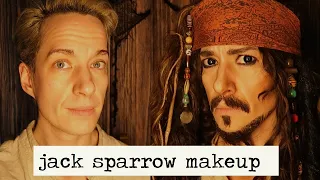 {pirates of the caribbean: jack sparrow makeup}