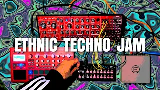 ETHNIC TECHNO JAM / NEUTRON & electribe 2 sampler