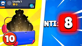 ACCOUNT LV.1 SHOPPA 10 MEGA CASSE!! *Ecco chi HO TROVATO* Brawl Stars