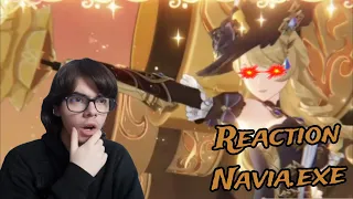 Choqué par la puissance du perso 🔥 | Genshin Impact NAVIA.EXE Reaction