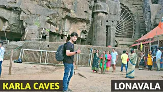 Karla Caves - Lonavala | 2000 Year Old Caves | Heart - Breaking Vlog  💔💔💔 | Azhar Yusuf |