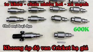 Khoang áp độ Cricket còn 600K | Khoang áp lớn thêm sức mạnh cho súng condor - chơi mọi loại đạn